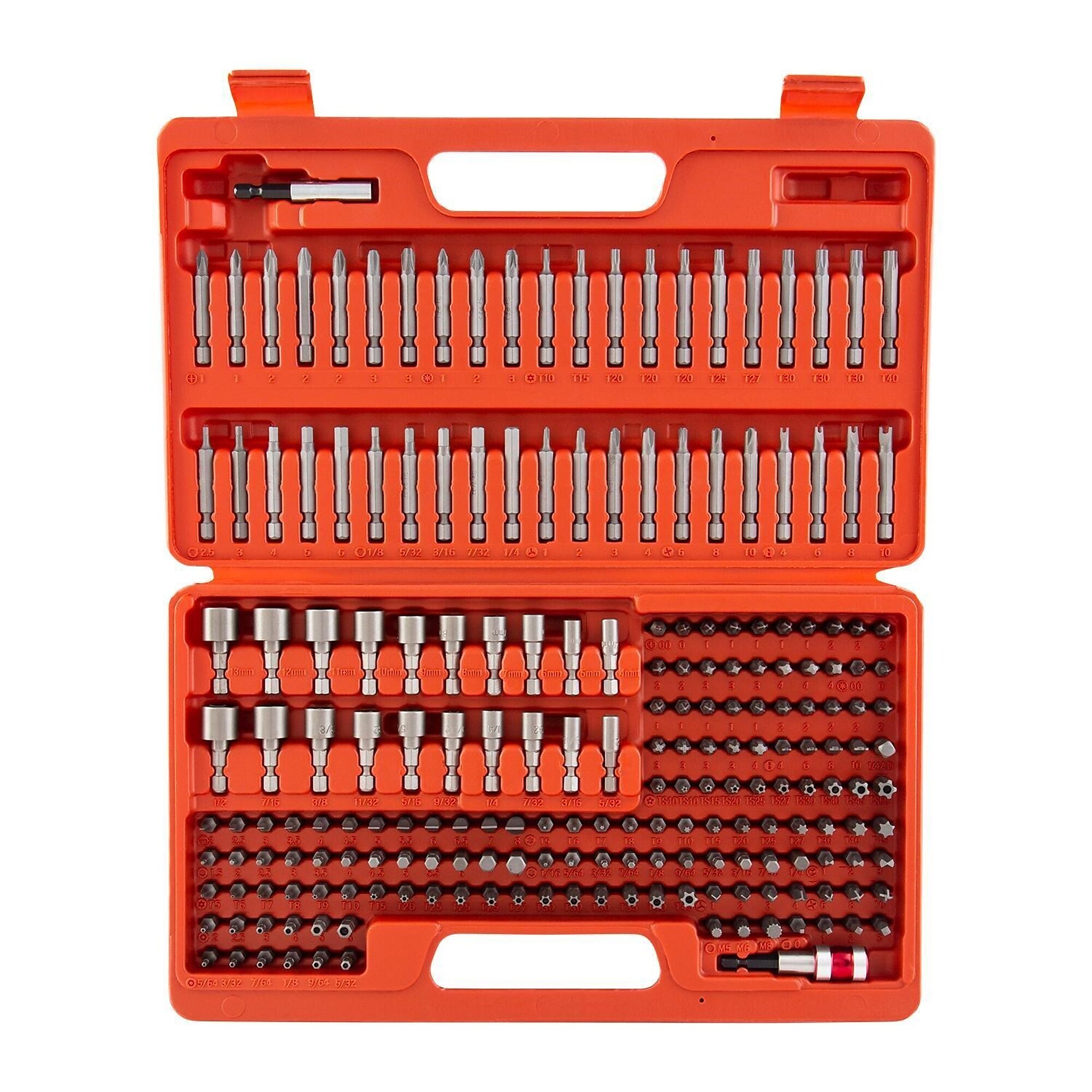 Sunex Tools Master Bit Set — 1/4in. Drive, 208 Pcs, Model# 9729